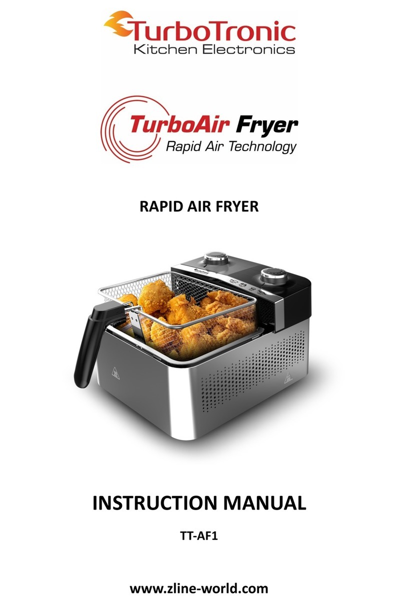 TurboTronic TurboAir TT-AF1 instruction manual