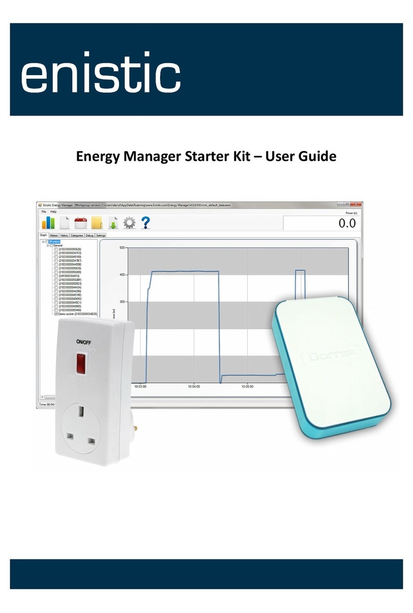 Enistic Energy Manager Starter Kit user guide
