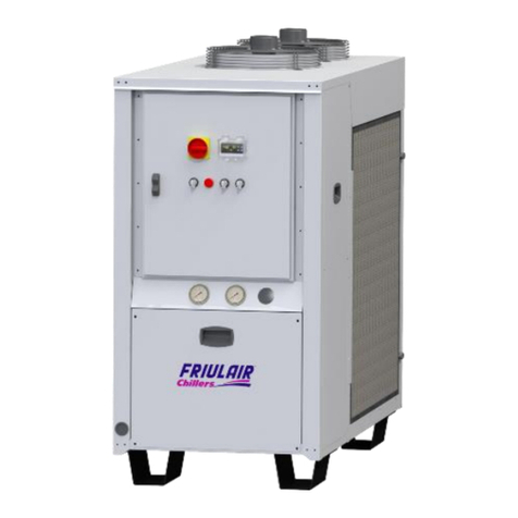 FRIULAIR CWE Series User and maintenance manual
