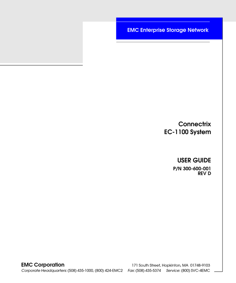 EMC Connectrix EC-1100 System User manual