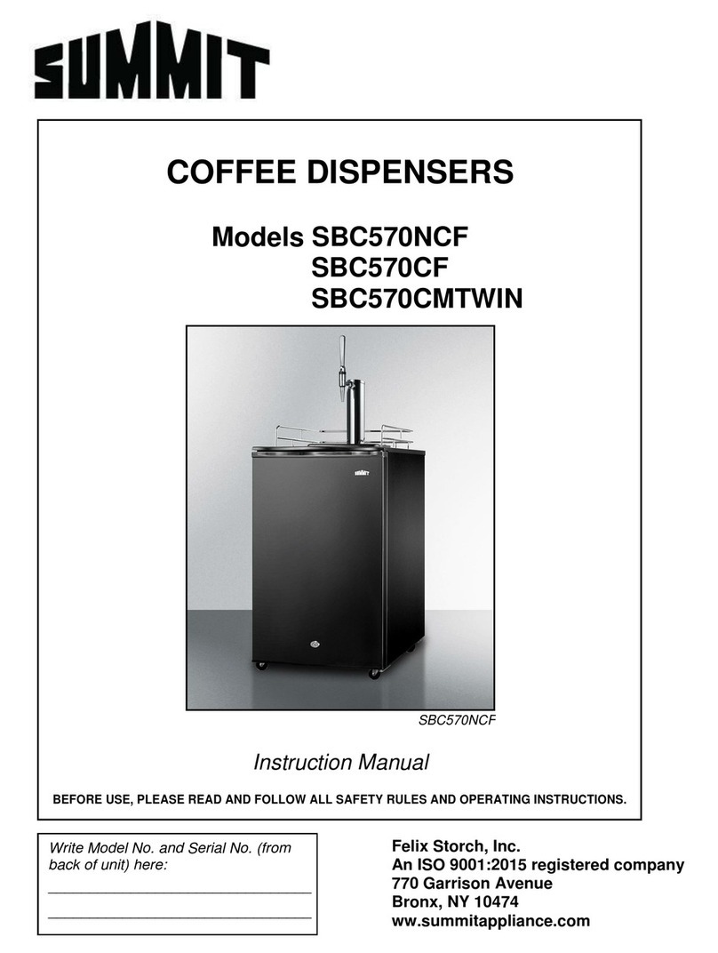 Summit SBC570NCF User manual