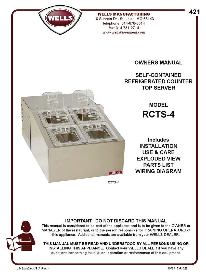 Wells RCTS-4 owner's manual Wells RCTS-4 owner's manual