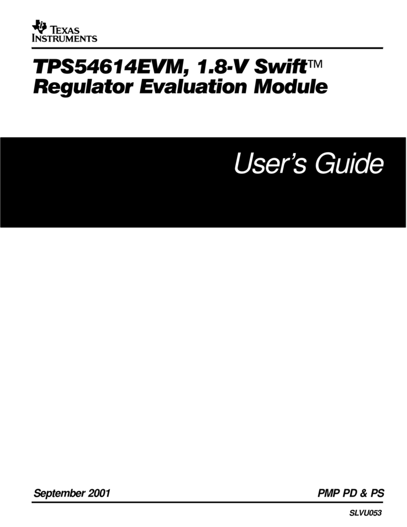 Texas Instruments TPS54614EVM 1.8-V SWIFT User manual
