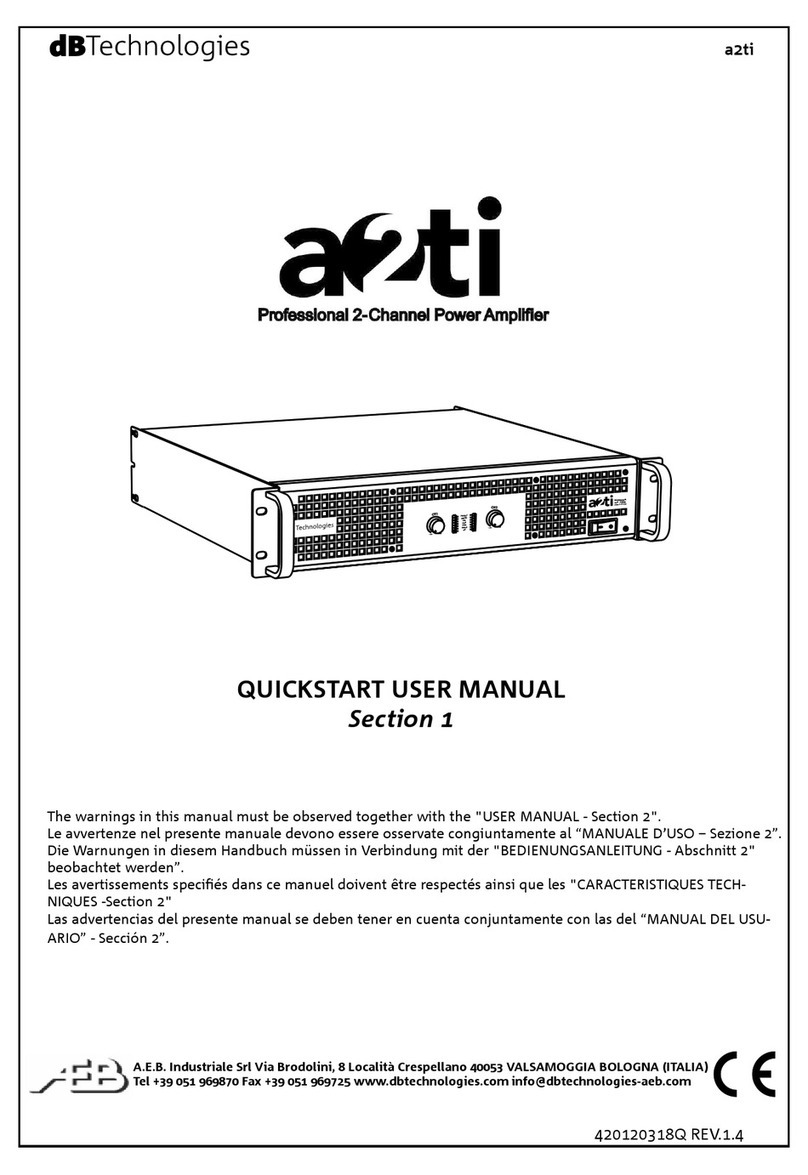 dB Technologies a2ti Manual