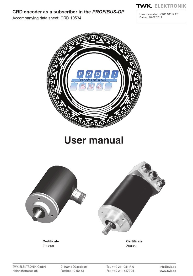 TWK Elektronik CRD R C2Z01 Series user manual