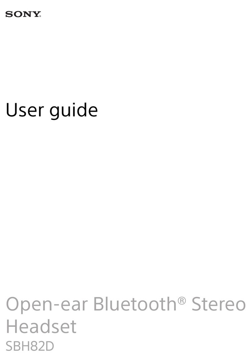 Sony SBH82D User manual