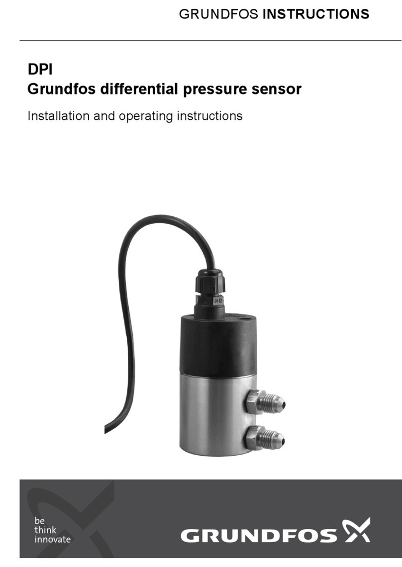 Grundfos DPI Installation and operating instructions