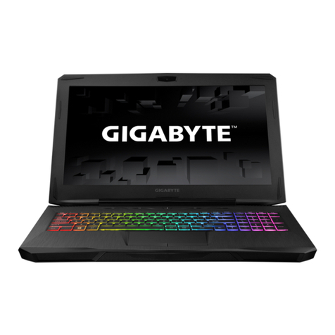 Gigabyte SabrePro 15 User manual Gigabyte SabrePro 15 User manual
