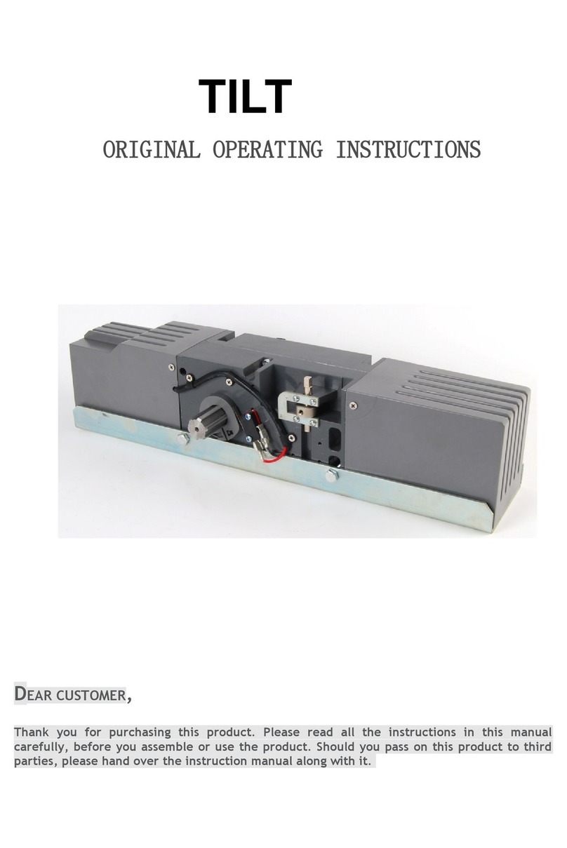 Tradingate TILT Original operating instructions