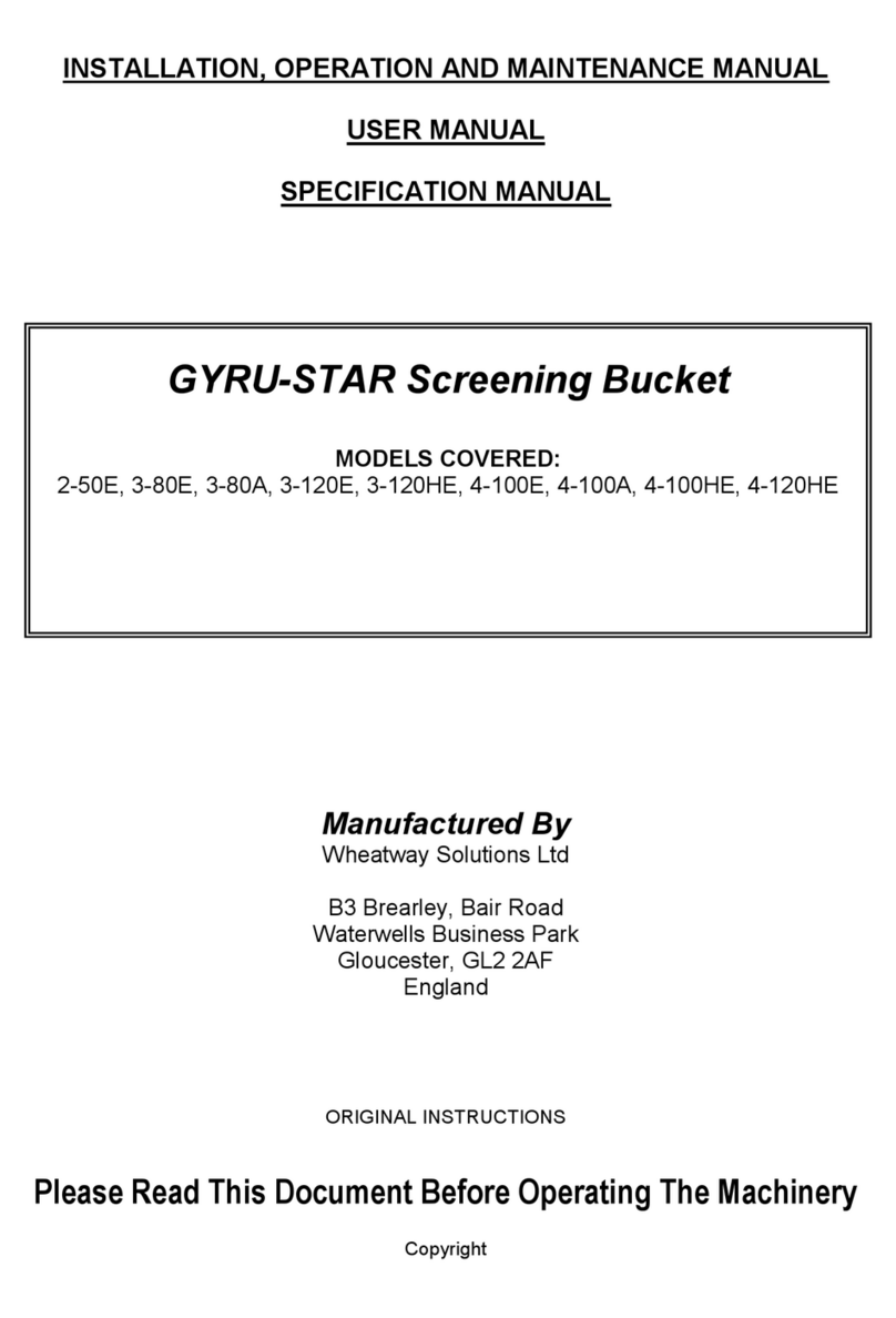 GYRU-STAR 2-50E Installation, operation and maintenance manual