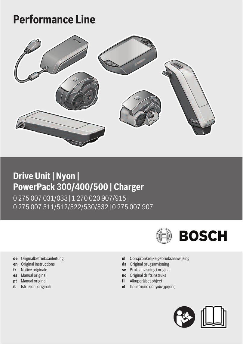 Bosch Perfomance Series Original instructions