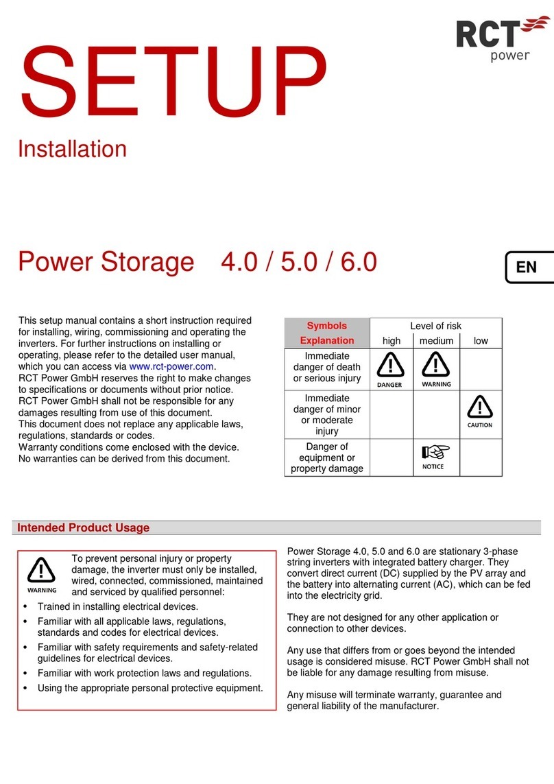 RCT Power Storage DC 4.0 Operating and safety instructions