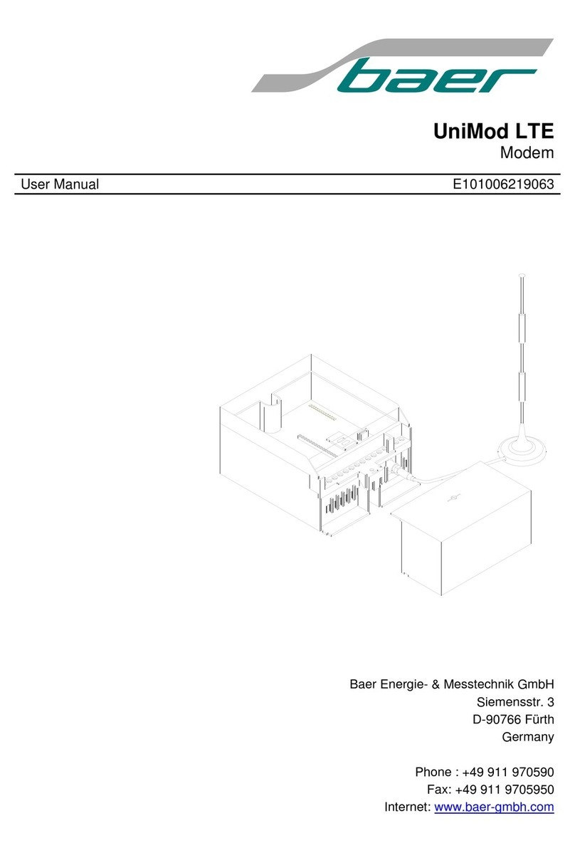 Baer UniMod LTE user manual