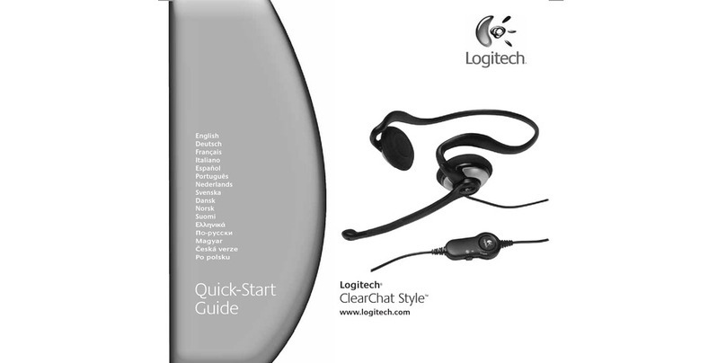 Logitech ClearChat Style User manual