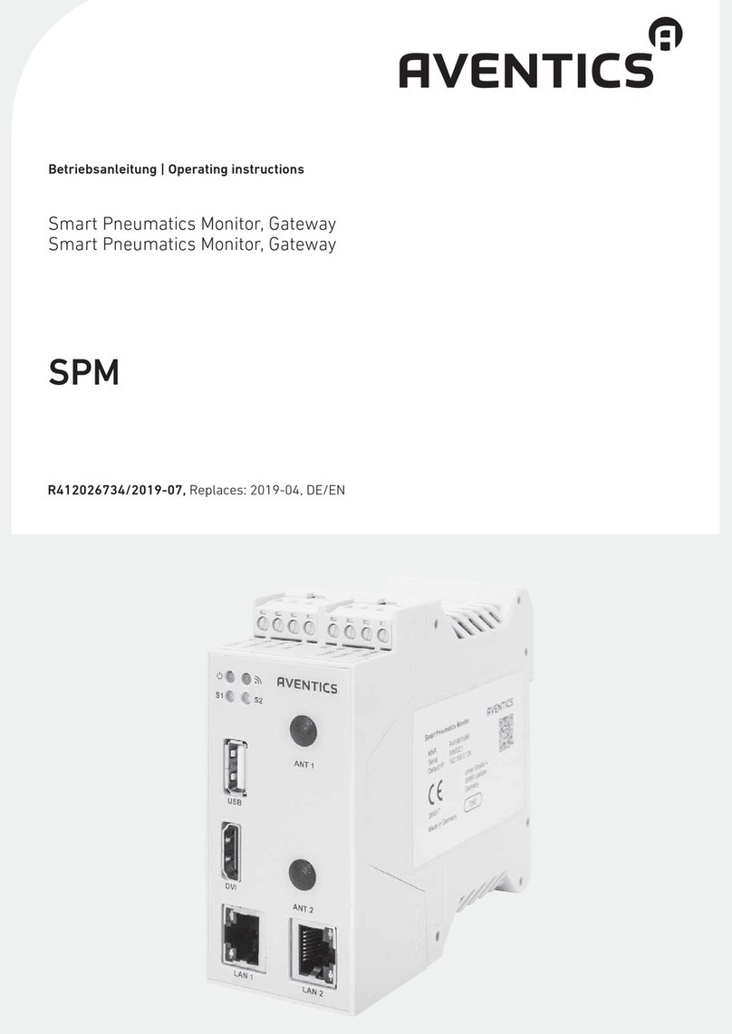 Aventics SPM operating instructions
