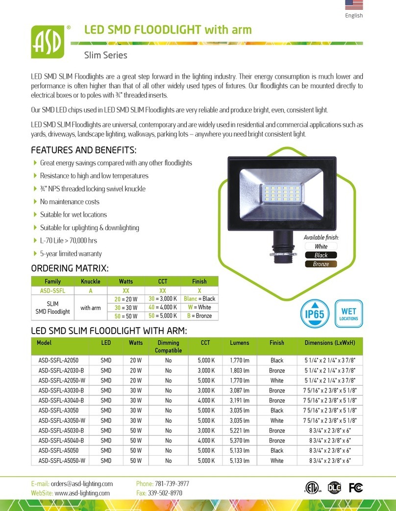ASD Slim Series installation guide