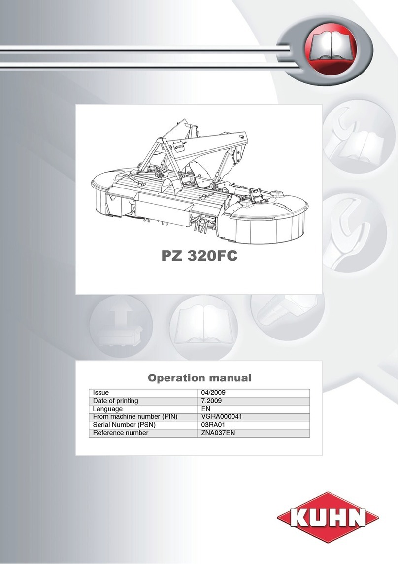 KUHN PZ 320FC User manual