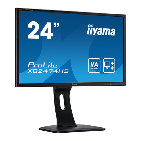 Iiyama ProLite XB2474HS User manual