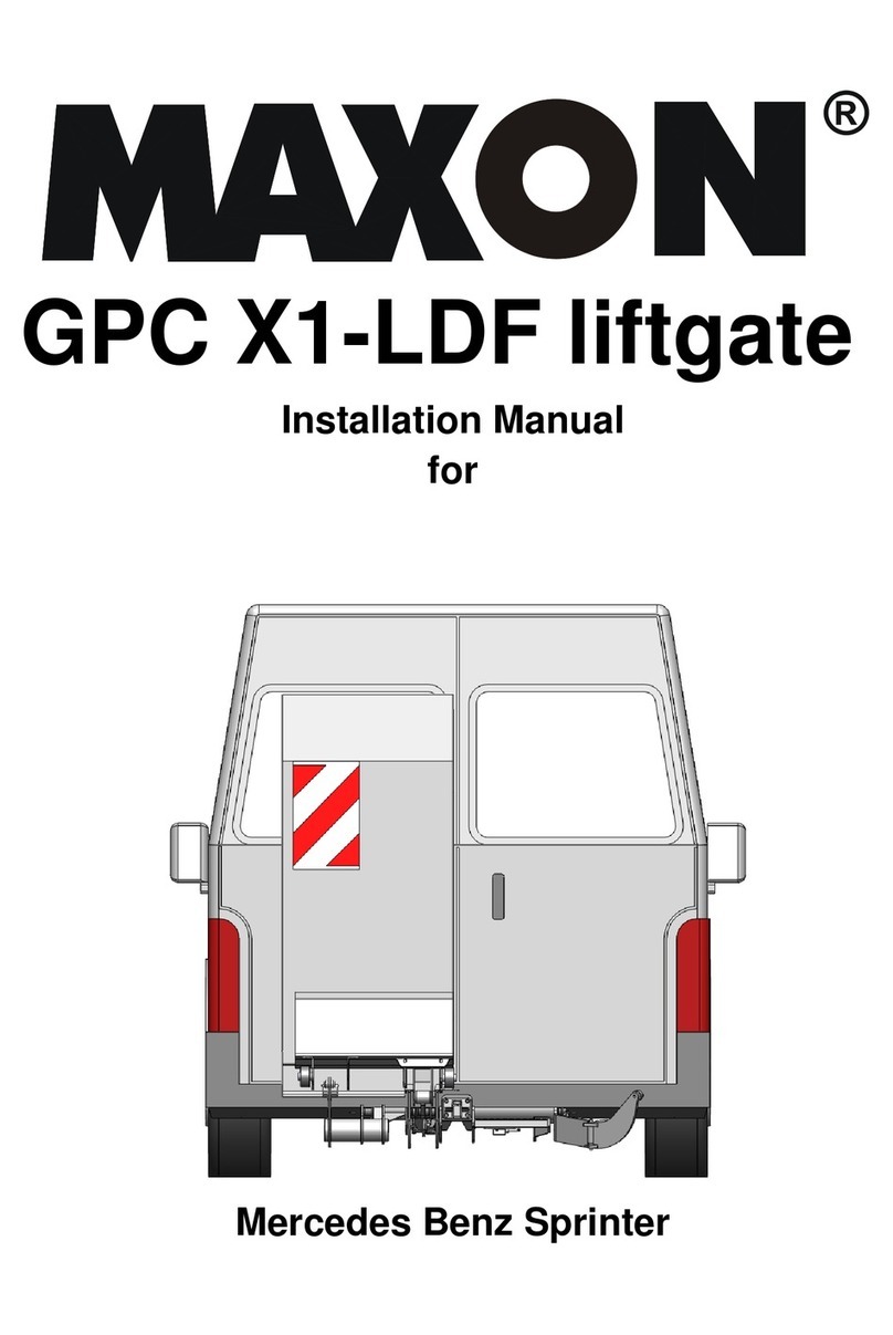 Maxon GPC X1-LDF User manual