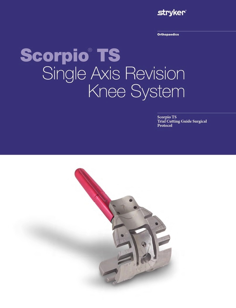 Stryker Scorpio TS User manual