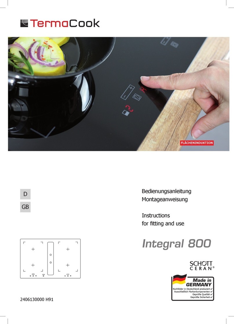 TermaCook Integral 800 User manual