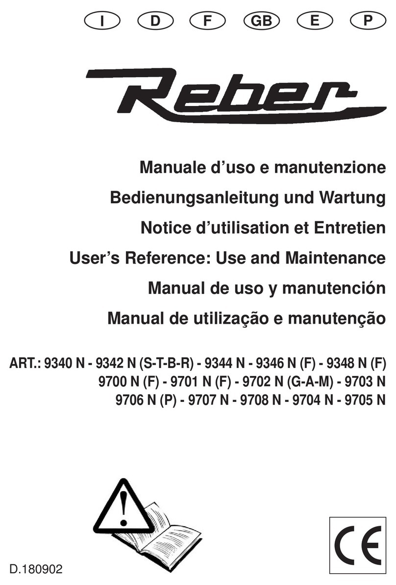 REBER 9340 N Use and maintenance