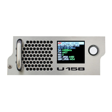 ASTRO U 158 operating instructions