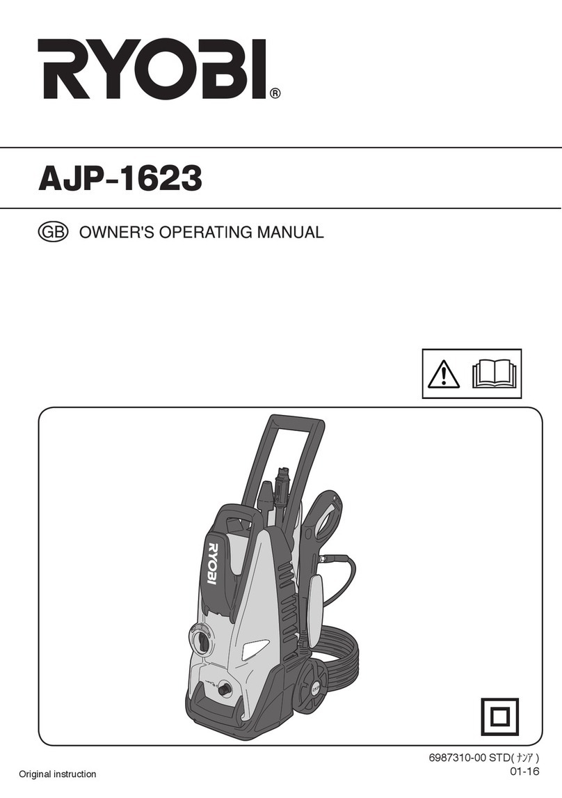 Ryobi AJP-1623 Owner's operating manual