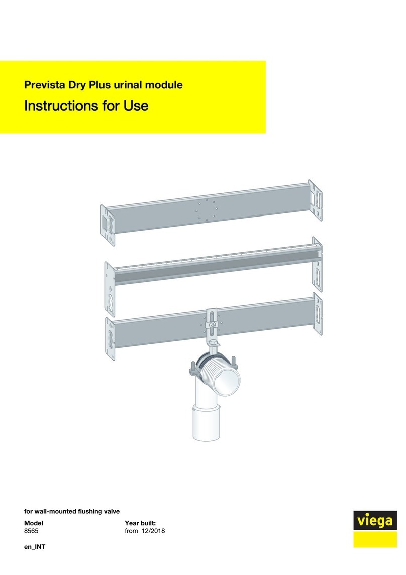 Viega PreVista Dry Plus 8565 Instructions for use
