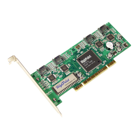 HighPoint RocketRAID 1640 User manual