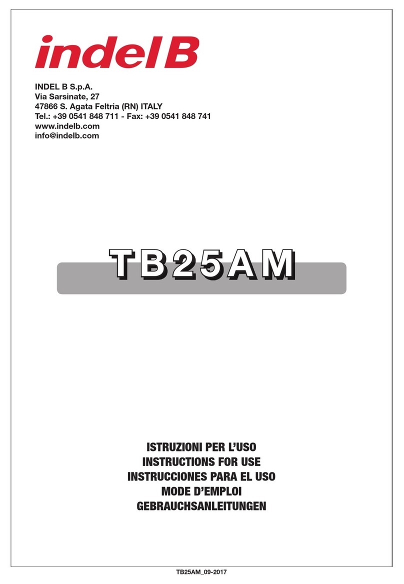 Indel B TB25AM User manual