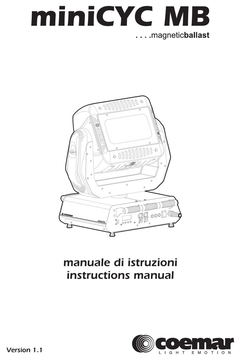Coemar miniCYC MB manual