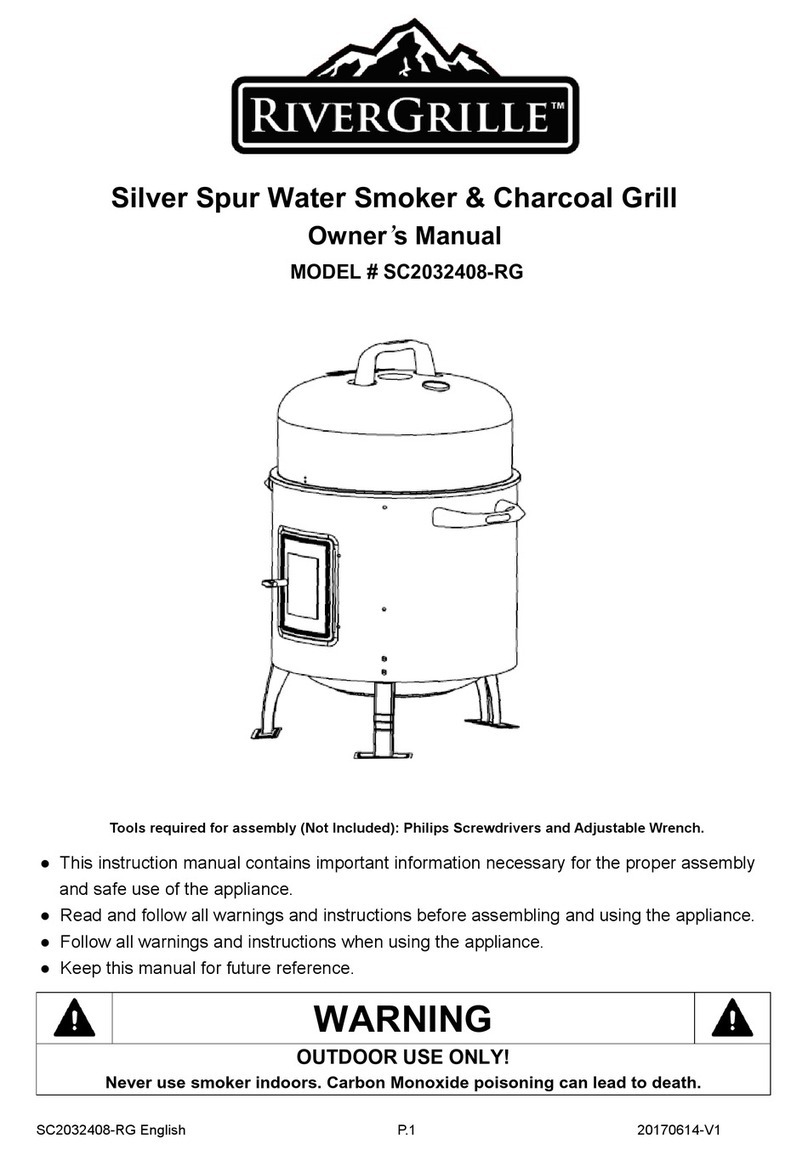 RiverGrille SC2032408-RG owner's manual