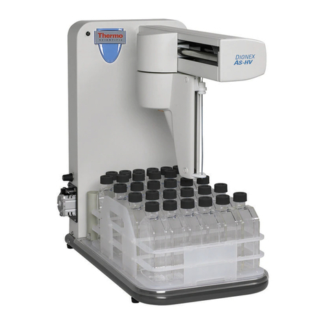 Dionex AS-HV User manual Dionex AS-HV User manual