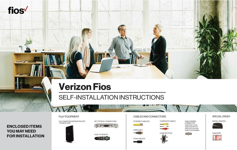 Verizon FiOS TV User manual