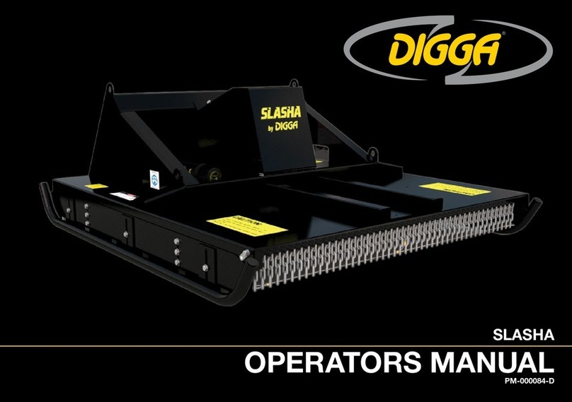 Digga SLASHA Operator's manual
