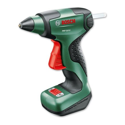 Bosch PKP 3,6 LI User manual