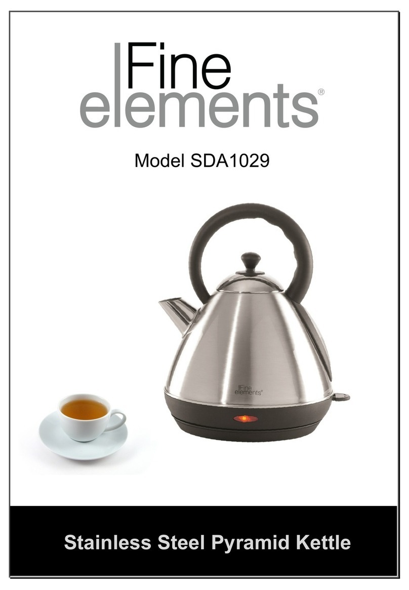 Fine elements SDA1029 manual