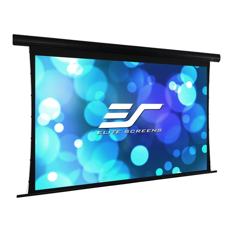 Elite Screens Osprey Tension Dual Series Adjustment instructions