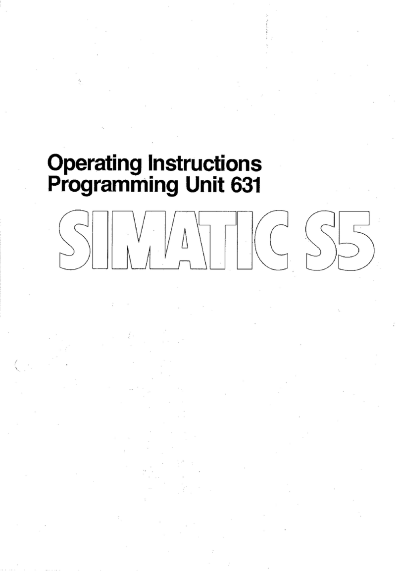 Siemens SIMATIC S5 User manual