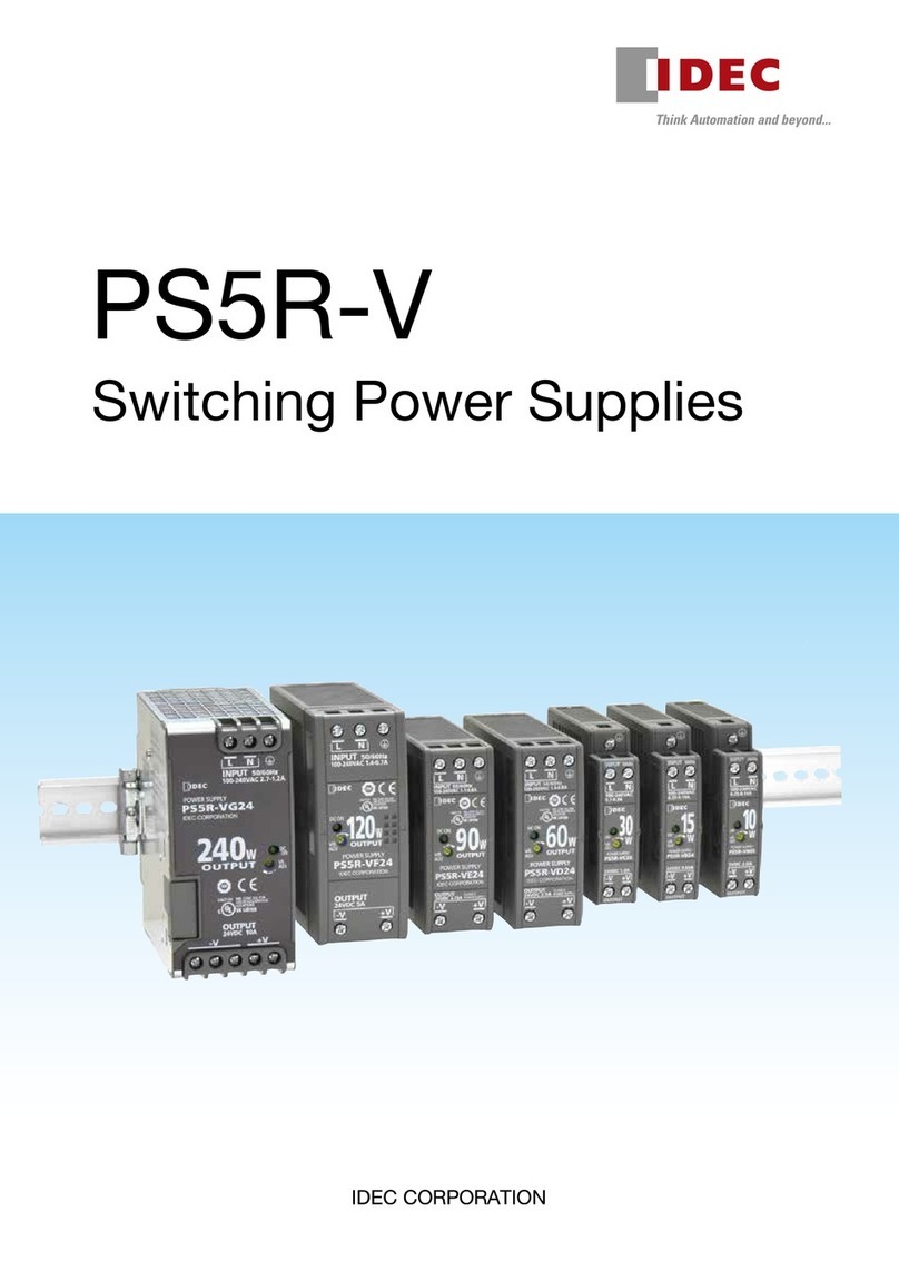 IDEC PS5R-V Series manual