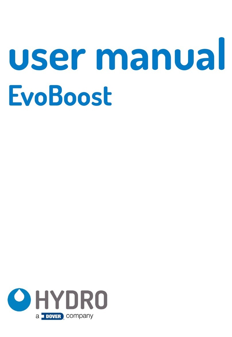 Dover HYDRO EvoBoost user manual
