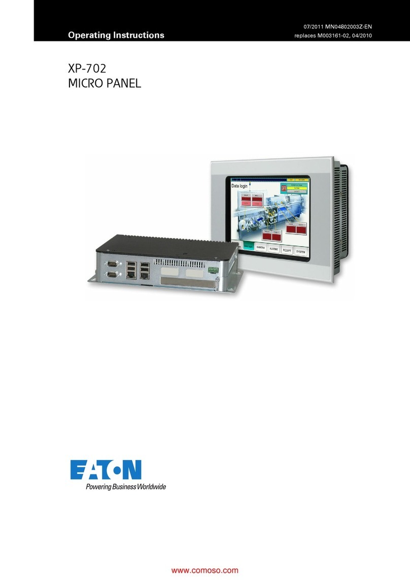 Eaton XP-702 Series operating instructions