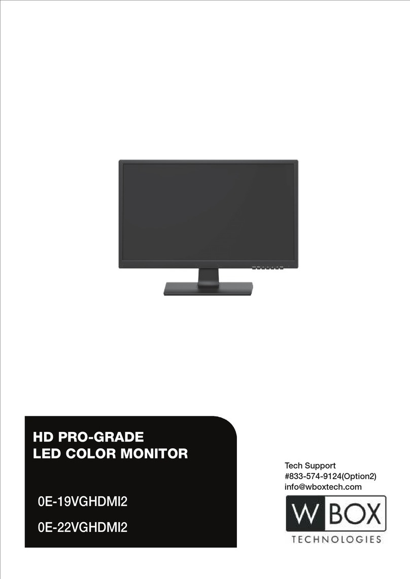 WBOX Technologies 0E-19VGHDMI2 User manual