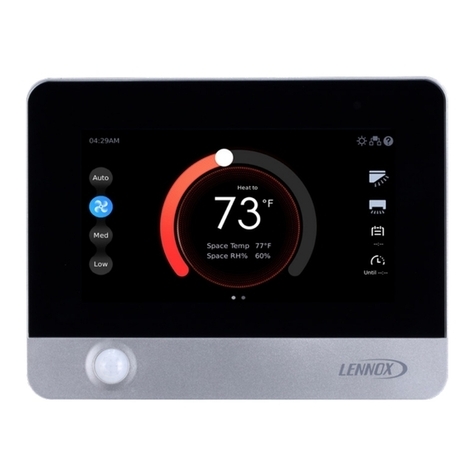 Lennox V0STAT51P-3 Installation instructions