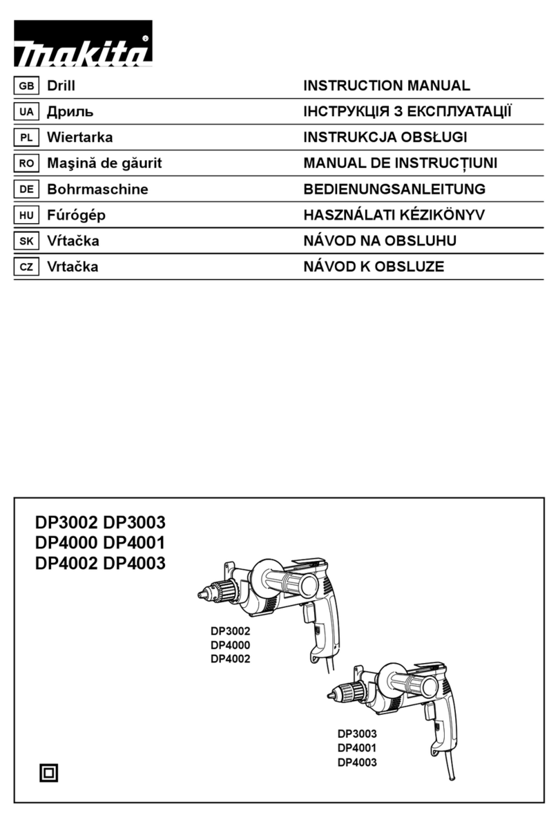 Makita DP3002 User manual Makita DP3002 User manual