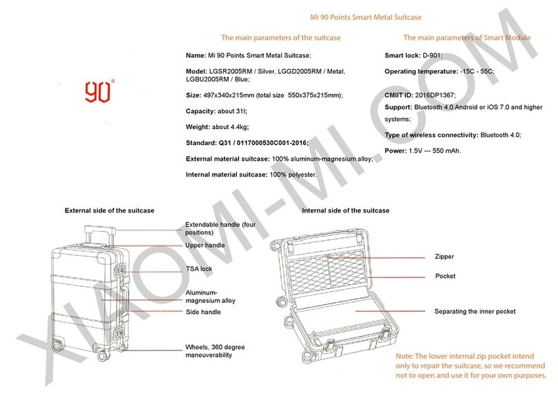 Xiaomi Mi 90 Series User manual