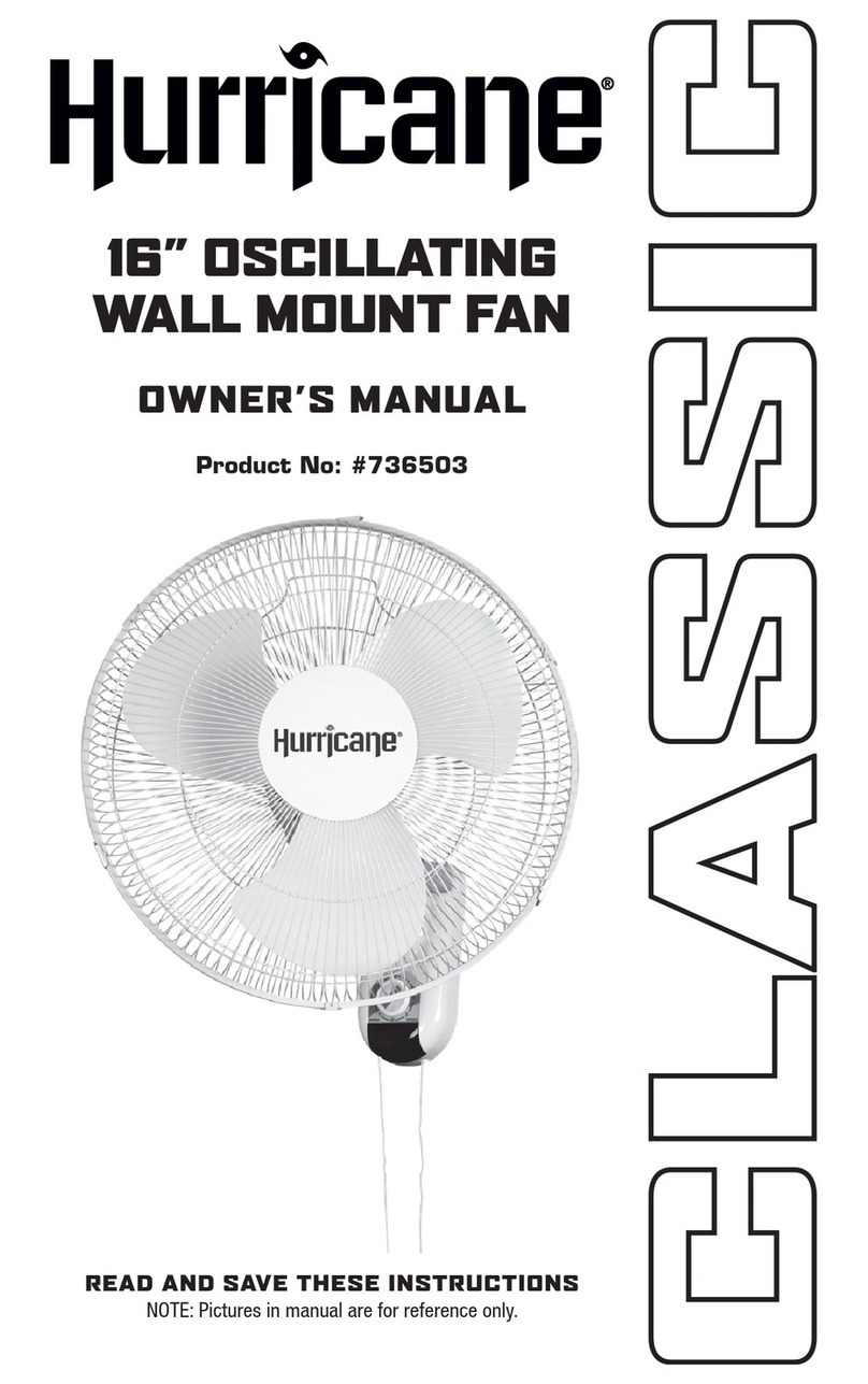 Hurricane 736503 owner's manual