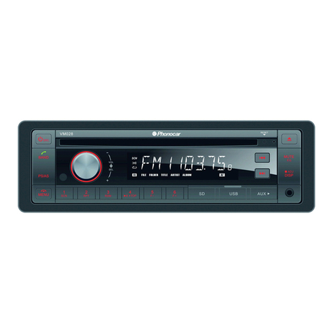 Phonocar VM028 instruction manual