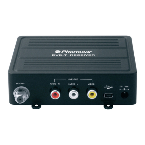 Phonocar VM 207 Manual instructions